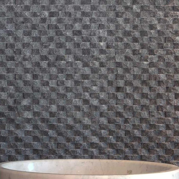 Mozaic Marmura Black Oval Scapitata