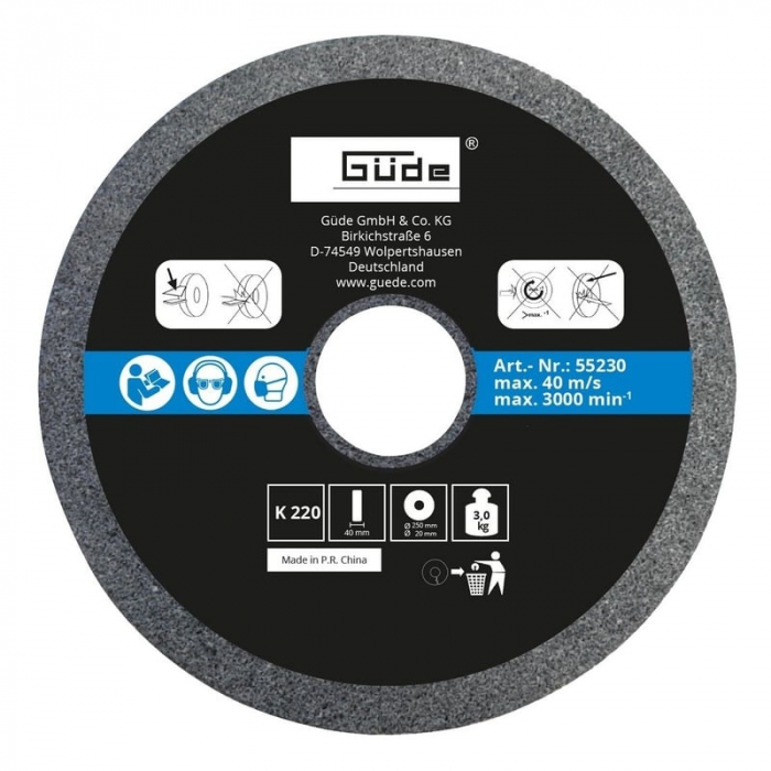 Disc abraziv pentru sistem de ascutire GNS 250 VS Gude 55230