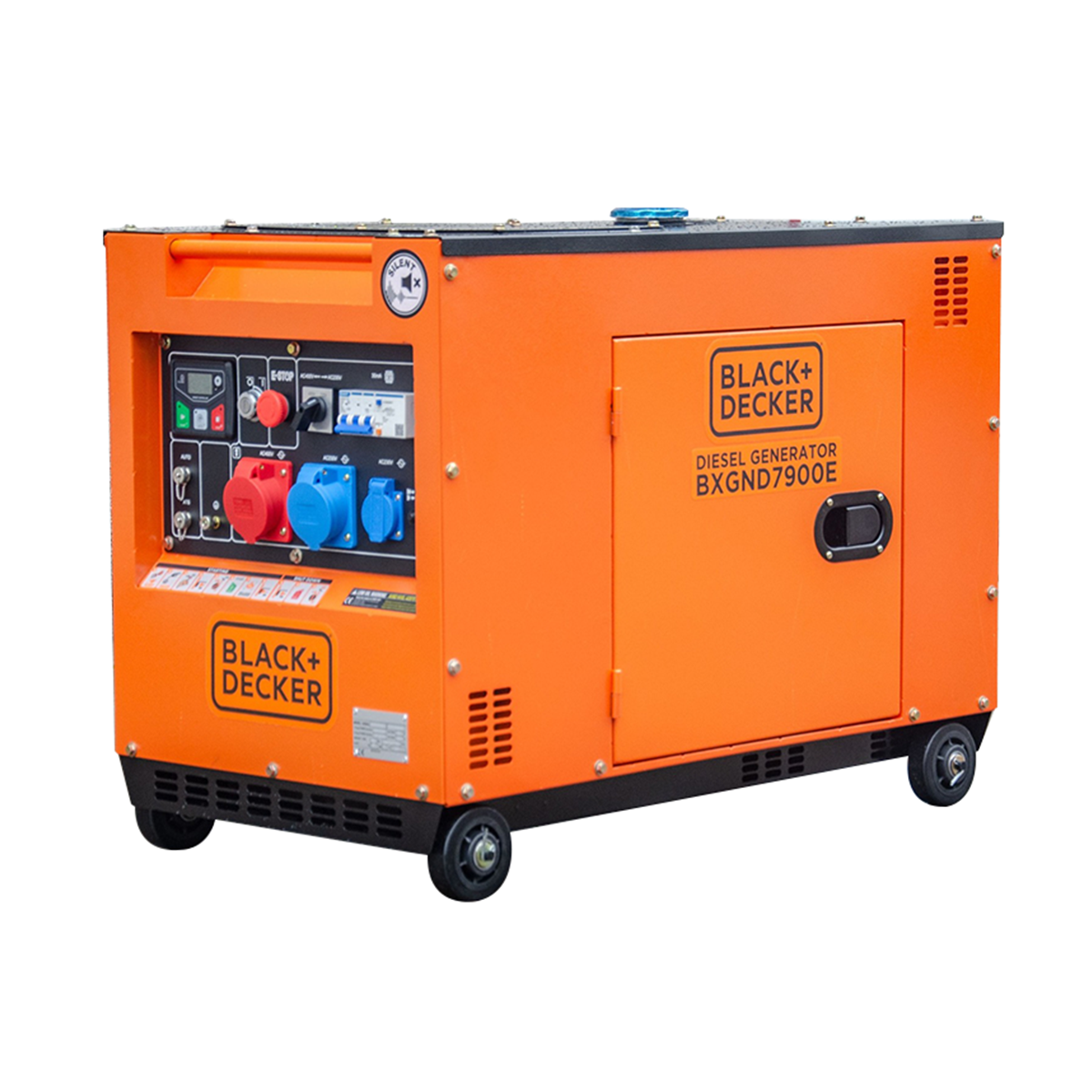 Generator Curent Electric Diesel Black+Decker BXGND7900E 7.9 KVA mufa ATS