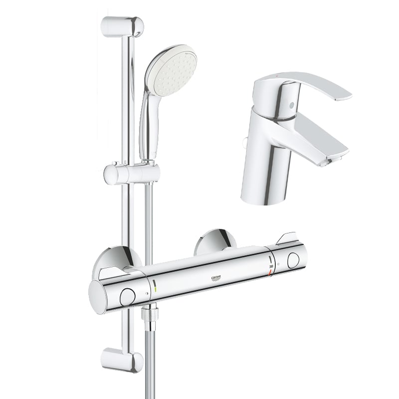 Pachet: Baterie cabina dus Grohe Grohtherm 800
